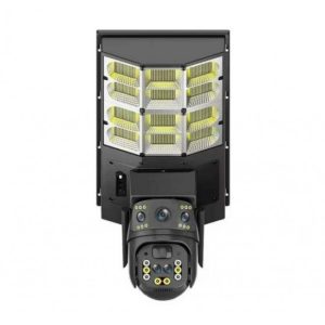 Lampa Solară Inteligentă cu Cameră 4G – Supraveghere Full HD 2160p, Control din Aplicație, Microfon + Difuzor, Vizibilitate Zi și Noapte