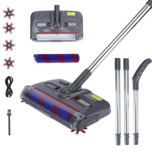 Aspirator Electric Fără Fir UltraLight™ – Putere Mare de Aspirație, Perie Autocurățare, Design Ergonomic și Libertate Totală de Mișcare