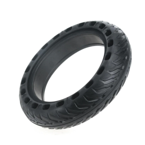 Anvelopă Solidă AirFlowGrip™ 8" cu Perforații pentru Trotinete Electrice – Compatibil Xiaomi M365, M365 Pro, Kugoo M2 Pro – Rezistență, Stabilitate și Confort Fără Pană