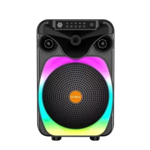 Boxa karaoke portabila Bluetooth 100 W cu microfon inclus, lumini RGB si sunet puternic